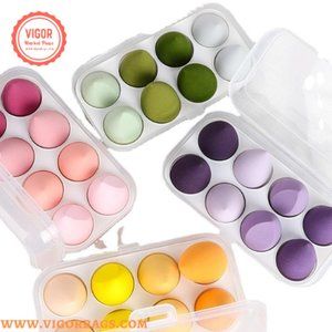 High Quality Makeup Sponge Set Makeup Sponges Blender 8pcs Set